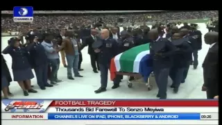 Football Tragedy: Thousands Bid Farewell To Senzo Meyiwa