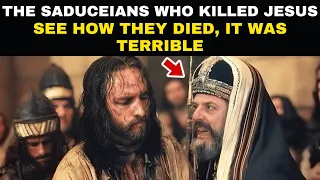The Horrible Death Of Annas And Caiaphas, The Sadducees Who Killed Jesus | Bible Explained