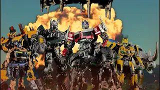 Transformers: Rise of the Beasts Final Battle | Stop Motion