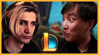 PLAYING WITH  @xQcOW  @Pokelawls  @m0xyyARCHIVE  @Lacari  | Doublelift