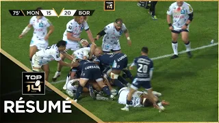 TOP 14 - Résumé Montpellier Hérault Rugby-Union Bordeaux-Bègles: 22-23 - J23 - 2021-2022