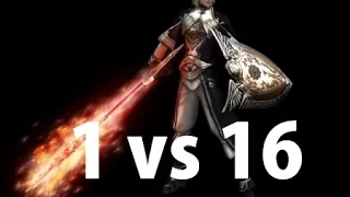 Lineage 2 Tox - Solo PVP ||  1 vs 16 (Mystic Muse)