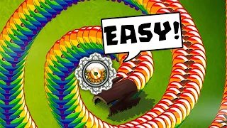 So I got 100% WINRATE using this NEW Grinding Strategy... (Bloons TD Battles)