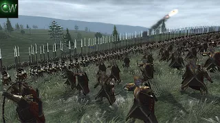 DWARVEN IRON VS ELVEN STEEL! Third Age Total War: Reforged 4v4 (Subscriber's Battle Replay)