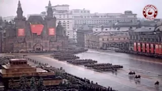 Victory Parade. June 24, 1945. Moscow. USSR. HQ restored - Парад Победы 1945