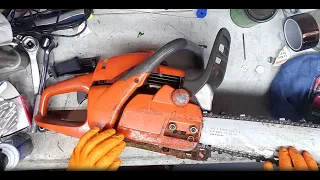 REPLACING THE OILER ON A HUSQVARNA 460 CHAINSAW