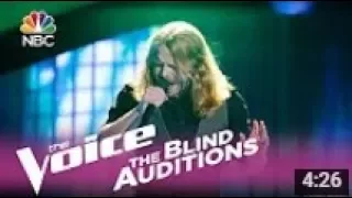 The Voice 2017 Adam Pearce Blind Audition  Hot Blooded the voice US 2017 Auditions