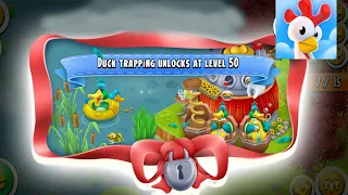 Hay Day Winter Gamplay Unlock Duck Trapping And Duck Salon Lavel 50