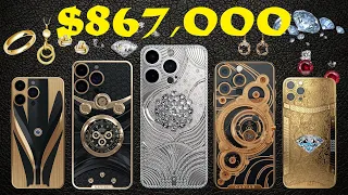 The Ultimate Luxury: Top 5 Most Expensive Caviar-Designed iPhone 14s Money Can Buy!