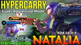 HyperCarry Natalia Make All Enemies Bronze - Top 1 Global Natalia by Smoookz. - Mobile Legends