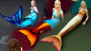 TOP 4 MERMAID EXPOSED MOMENTS - Sims 4