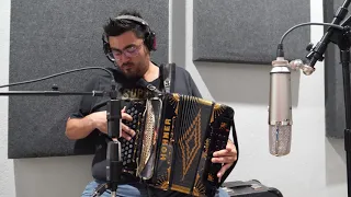 Accordion tracking snip at Art oF Holler Music