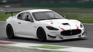 Maserati Granturismo MC GT4 Sound - Acelerations, Fly Bys & SUPERB Downshifts!!