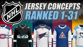 NHL Jersey Concepts Ranked 1-31! #4