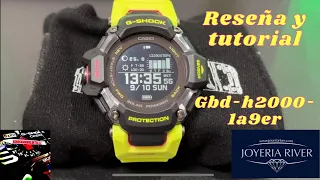 G-shock gbd-h2000-1a9er reseña y tutorial