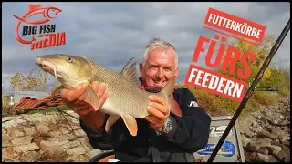 Feederangeln am Fluss: Diese Futterkörbe brauchst Du – Tipps vom Profi