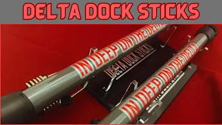 Keep your boat safe at the dock. Delta Dock Sticks.