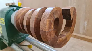 Woodturning - The Open Segmented Helix