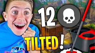 J'AI LAVÉ TILTED TOWERS OKLM 12 KILLS SUR FORTNITE BATTLE ROYALE !!