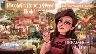 Mirabel’s Casita 🌷☀️ Speed Build and Decoration in Disney Dreamlight Valley