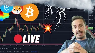 🚨CALM BEFORE THE STORM FOR BITCOIN AND ALTS!!!!!! (Live Crypto Anlaysis)