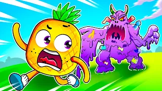 Trash Monster | 💢 Don't Throw Trash Around| Good Habits for Kids with YUM YUM Kids Songs