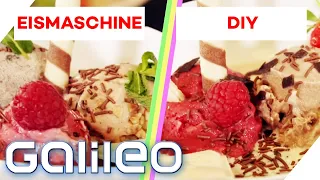 Eis selber machen! Wer stellt die bessere Eis-Creme her? Das Duell! | Galileo | ProSieben