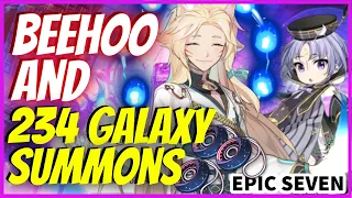 Beehoo and 234 Moon Light Galaxy Summons! Worth It?🎲🎲Epic Seven