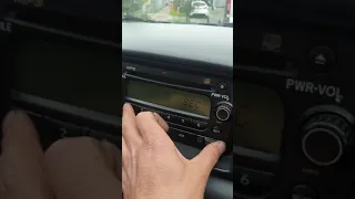 2003 to 2008  toyota corolla how to inter radio code