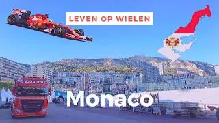 Stay overnight at the most expensive place in Europe | Vlog # 3 | Monaco | Trucking | Life on wheels