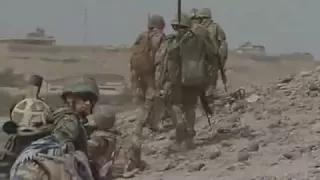 Combat footage: British Marines Ambushed on Afghanistan