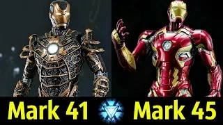 😎 Костюмы Железного Человека (Mark 41 - Mark 45) ! Детальный Разбор (Часть 7) 👍!