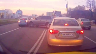 4 (1) November (Ноябрь) 2014. Сar crash compilation. Подборка аварий, ДТП. 18+