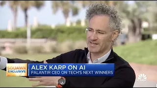 Palantir CEO Alex Karp on Creating AI Advantage for the West | CNBC