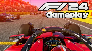 F1 24 Gameplay: Charles Leclerc Onboard