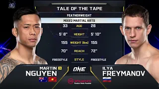 Martin Nguyen vs. Ilya Freymanov | ONE Championship Full Fight