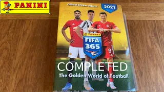 PANINI FIFA 365 2021 COMPLETE STICKER ALBUM FULL UPDATE