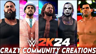 WWE 2K24 LATEST EPIC COMMUNITY CREATIONS!