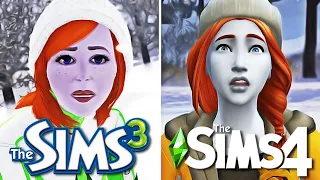 Где ЗИМА холоднее? Sims 3 vs Sims 4