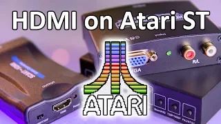 Atari ST on modern display (HDMI) - The Ultimate Guide