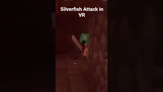 Silverfish Attack in VR #minecraft #ps #ps4 #playstation￼ #vr #psvr