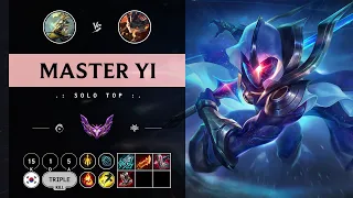 Master Yi Top vs Rumble - KR Master Patch 14.9