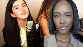 FIRST TIME REACTING TO | ANGELINA JORDAN "WHAT IS LIFE" (ACOUSTIC) REACTION VIDEO