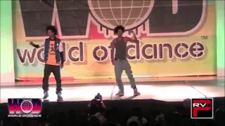 Les Twins of France performs at World of Dance San Diego hosted by Myron Marten | 21XL | WOD