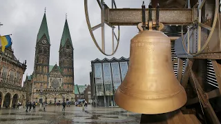 The bells of St. Peter's cathedral in Bremen