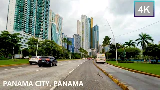 Driving Panama City, Panama in 4K - Driving Tour + Real Sound