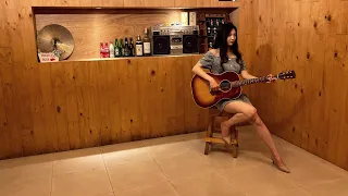 SOLDIER OF FORTUNE (Deep Purple) Female Guitar Vocal Cover by KNULP 기타 노래 커버