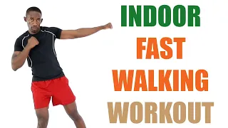 Indoor Fast Walking Workout/ 20 Minute Full Body Walking Workout