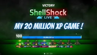 ShellShock Live | My 20 Million XP Game !