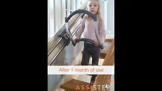 AssiStep stair walker for children with cerebral palsy (English)